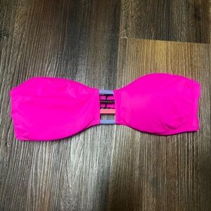 Victorias Secret Bandeau Bikini Top Hot Pink
